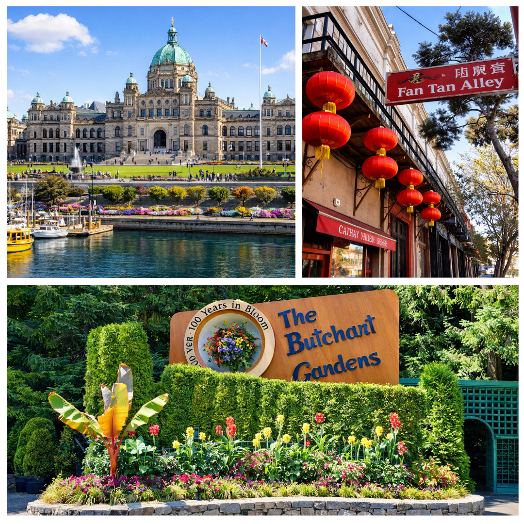 6-Hour Butchart Gardens and City Highlights Tour (1-5pax)